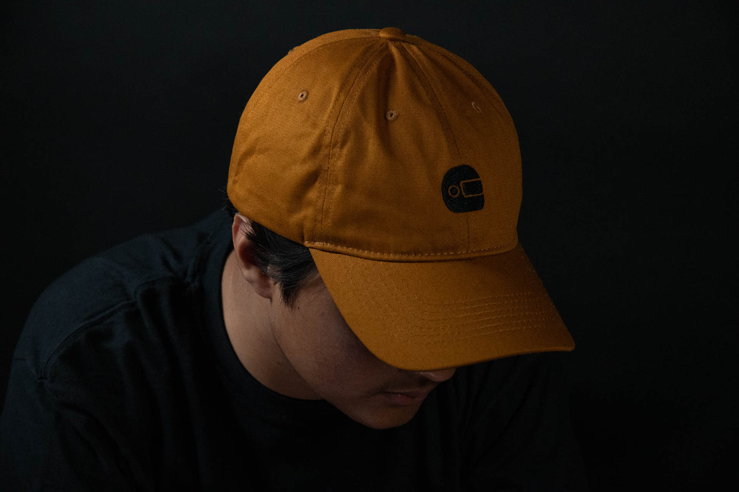 Helmet Cap - Amber Orange